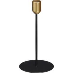 Kandelaar Lille Zwart ø 9x18 Cm