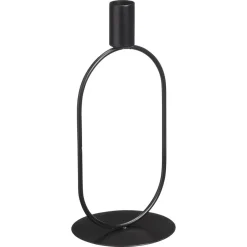 Kandelaar Obi Ovaal Zwart