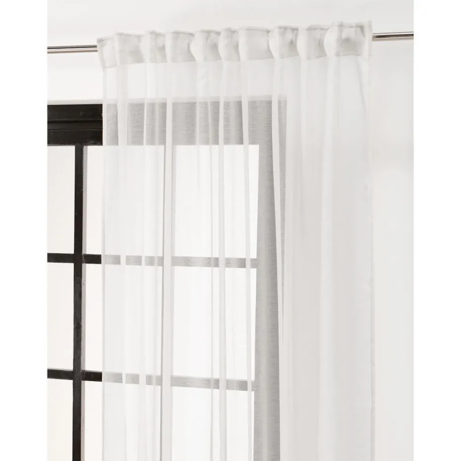 Kant En Klaar Gordijn Vesta Wit