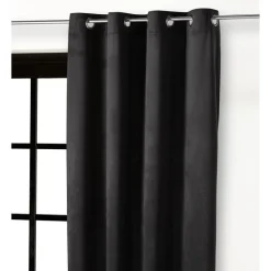 Kant En Klaar Gordijn Victoria Zwart