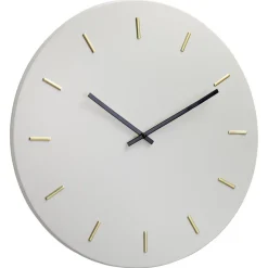 Klok Metaal Grijs - Ø30 Cm