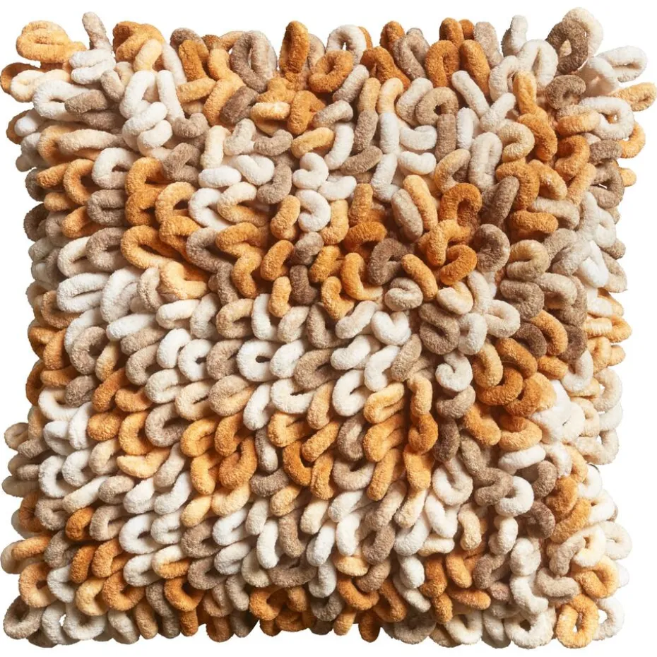 Kussen Lusso Oker 43x43 Cm