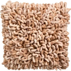 Kussen Lusso Taupe 43x43 Cm