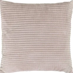 Kussen Rib Grijs 45x45 Cm