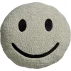 Kussen Smiley Greige Ø35 Cm ø 35 Cm