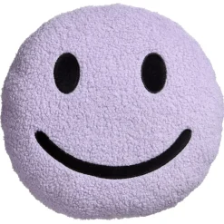 Kussen Smiley Lila Ø35 Cm ø 35 Cm