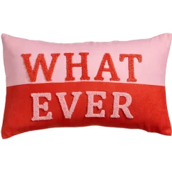 Kussen Whatever Roze 30x50 Cm