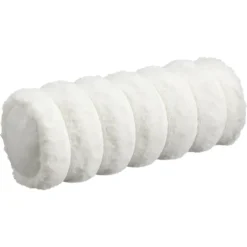 Kussenrol Rib Off-White - 46x15 Cm
