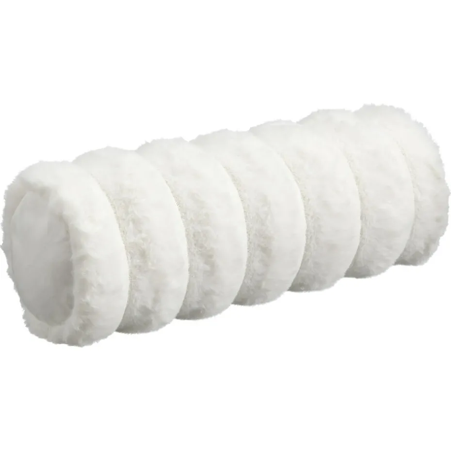 Kussenrol Rib Off-White - 46x15 Cm