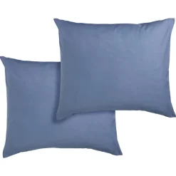 Kussensloop Katoen Blauw