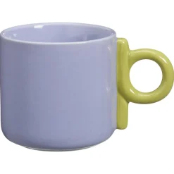 Mok Met Oor Shapes Lila-Groen 300ml