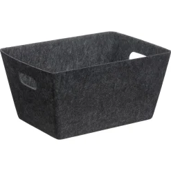 Opbergmand Vilt Antraciet 39x29x20cm