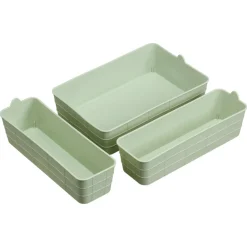 Opbermand Mini Groot Groen - 3 Stuks