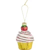 Ornament Cupcake Aardbei