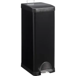 Pedaalemmer Rechthoek 30 Liter Zwart