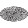 Placemat Marsha Zwart ⌀38 Cm