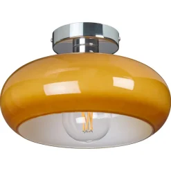 Plafondlamp Leda Bruin