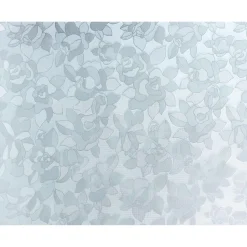 Plakfolie Bloem Transparant