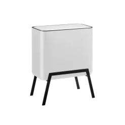 Prullenbak Op Pootjes 25+12+5 Liter Beige