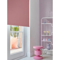 Rolgordijn Gus Roze Verduisterend