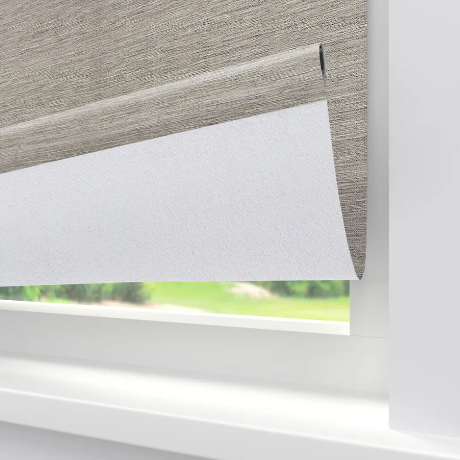 Rolgordijn Huib Greige Verduisterend