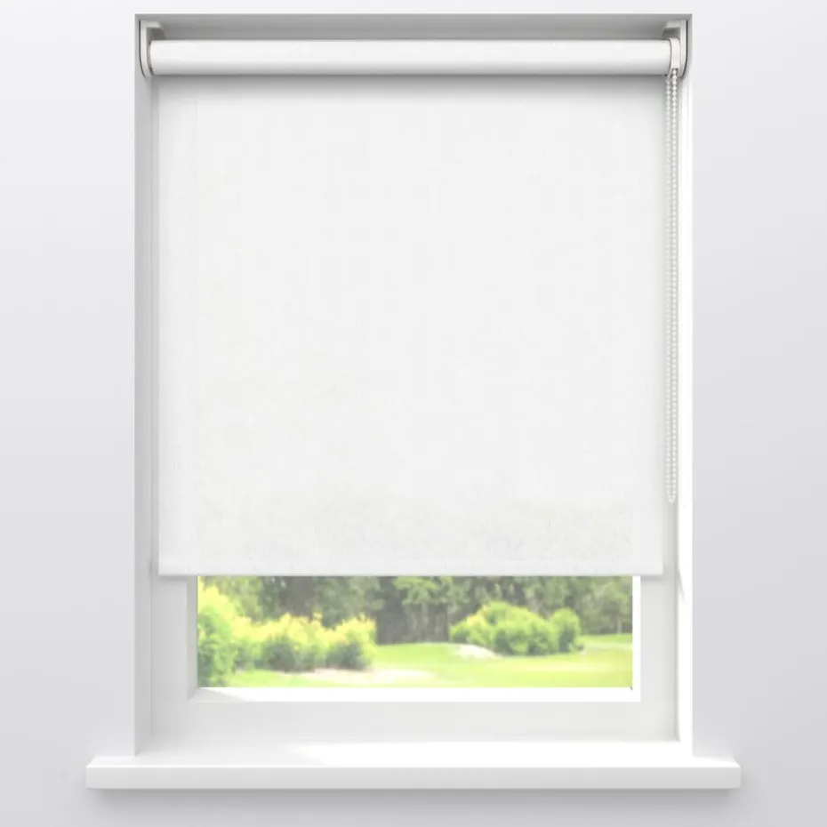Rolgordijn Jodi Wit Lichtdoorlatend
