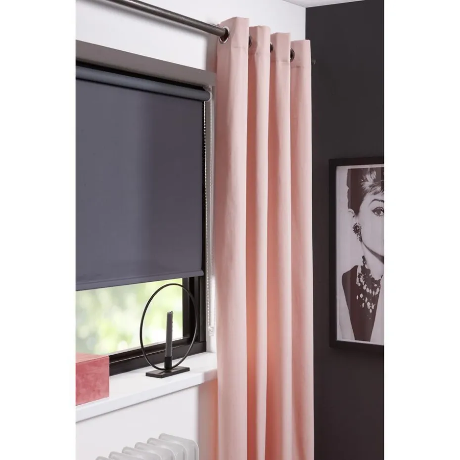 Rolgordijn Maaike Grijs 100x190 Cm