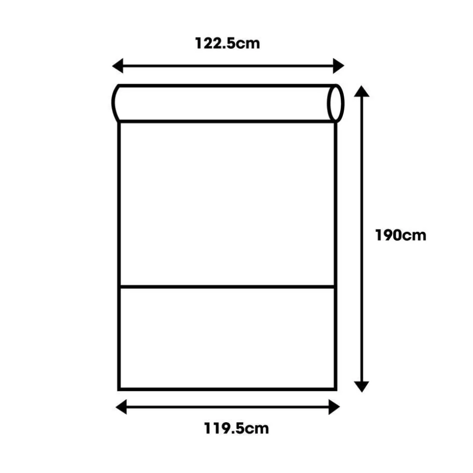 Rolgordijn Milou Antraciet 120x190 Cm