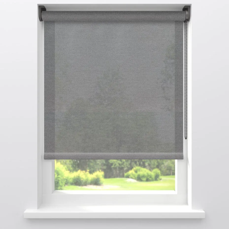 Rolgordijn Screen Kick Zwart