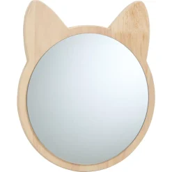 Spiegel Kat Hout