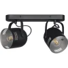 Spot Secna Zwart - 2-Lichts