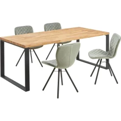 Stoel Lucca Legergroen