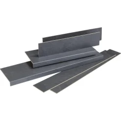 Stootbord Concrete Antraciet 2st - 90cm