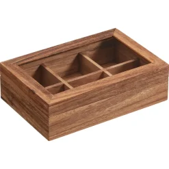 Theedoos Walnoot Bruin