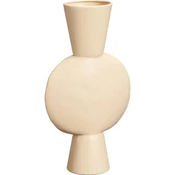 Vaas Uzés Beige 20x11x36 Cm