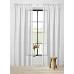 Vitrage Viola Wit 150 Cm