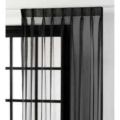 Vitrage Violet Zwart