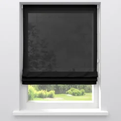 Vitrage Violet Zwart