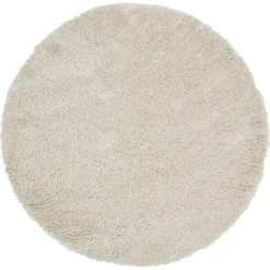 Vloerkleed Cailou Wit ø 180 Cm