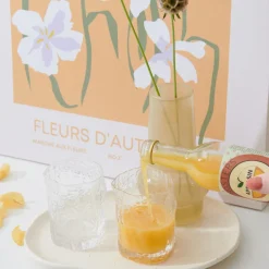 Waterglas Retro Transparant