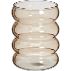Waterglas Wavy Bruin - 350 Ml